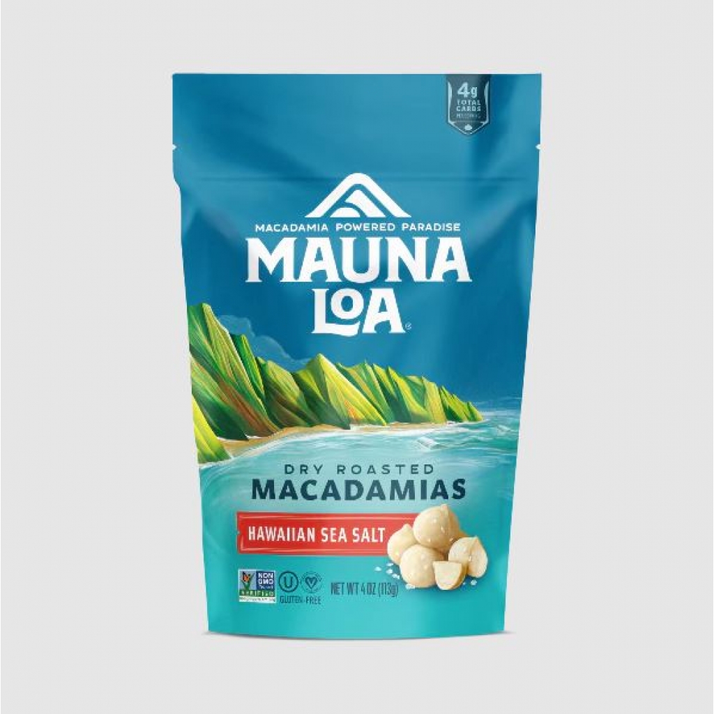 Hawaiian Sea Salt Macadamia Nuts, 4 oz