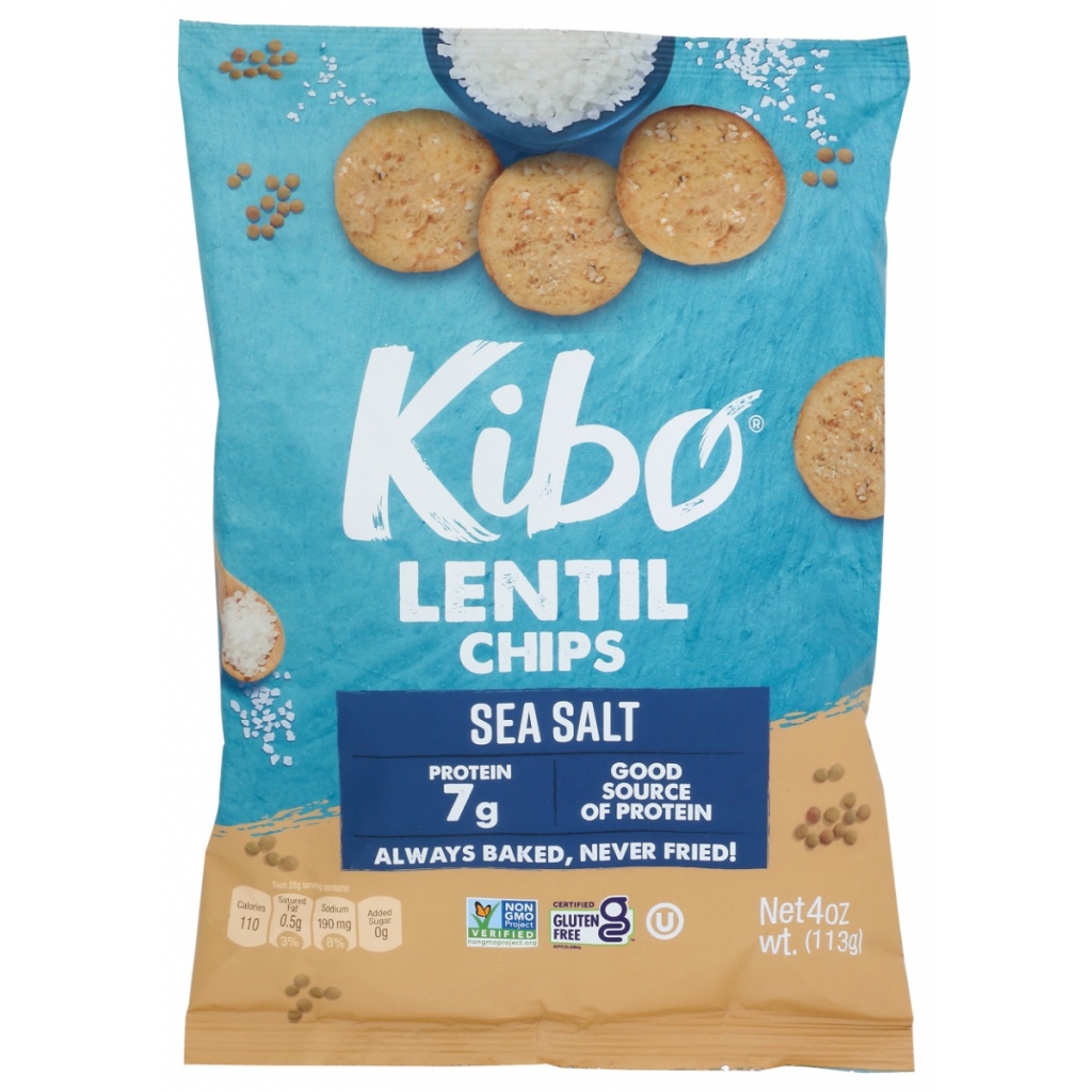 Sea Salt Lentil Chips, 4 oz