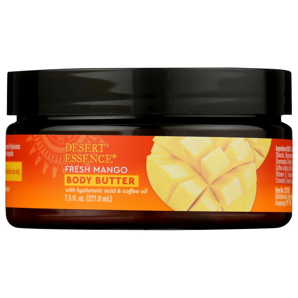 Butter Body Cream with Fresh Mango, 7.5 oz