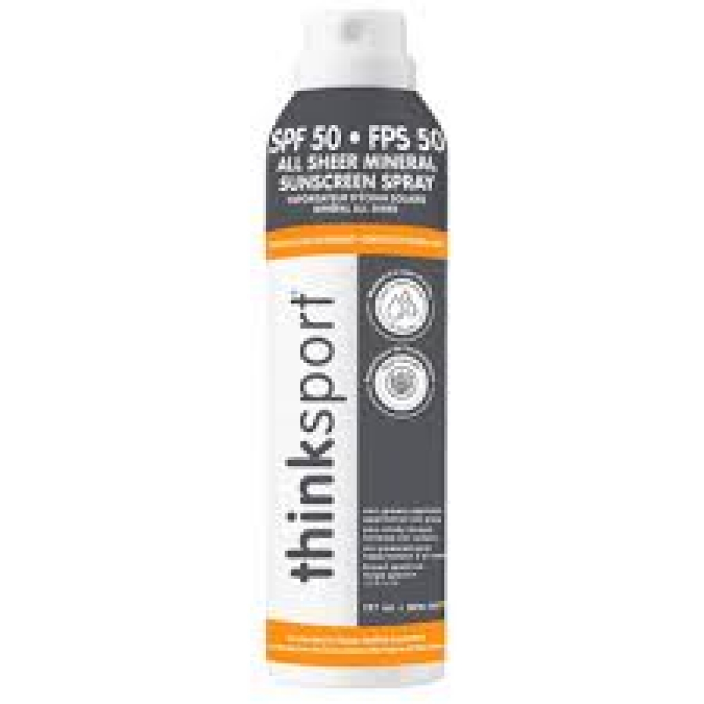 High Performance SPF 50 Clear Zinc Sunscreen Spray - 6 oz