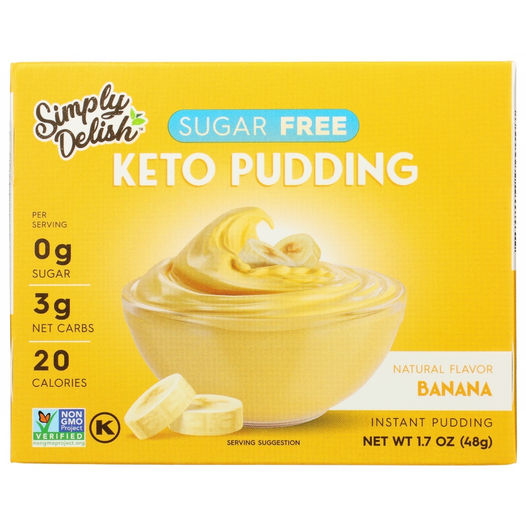 Instant Sugar-Free Banana Pudding, 1.7 oz