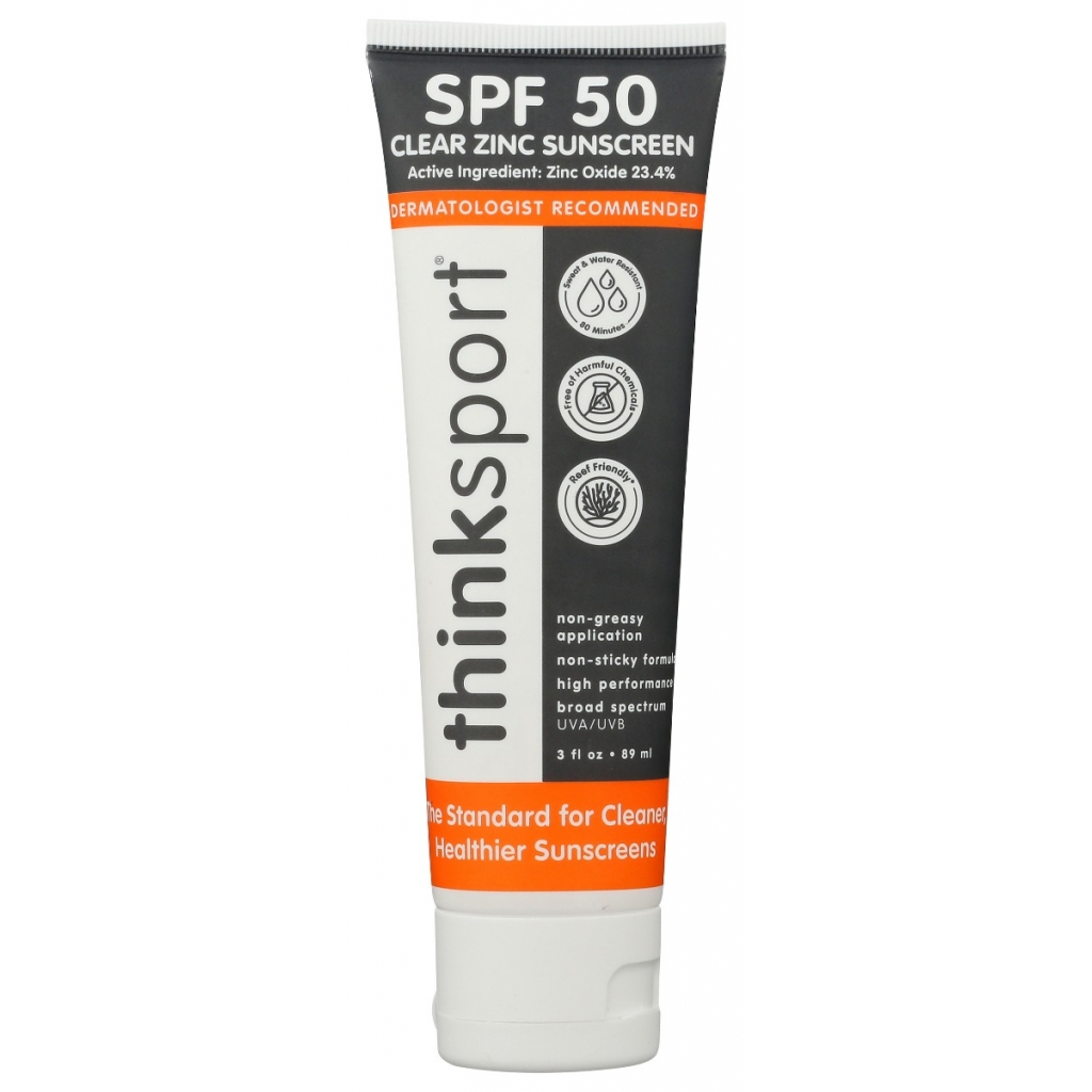 ThinkSport Safe Sunscreen SPF 50, 3 fl oz