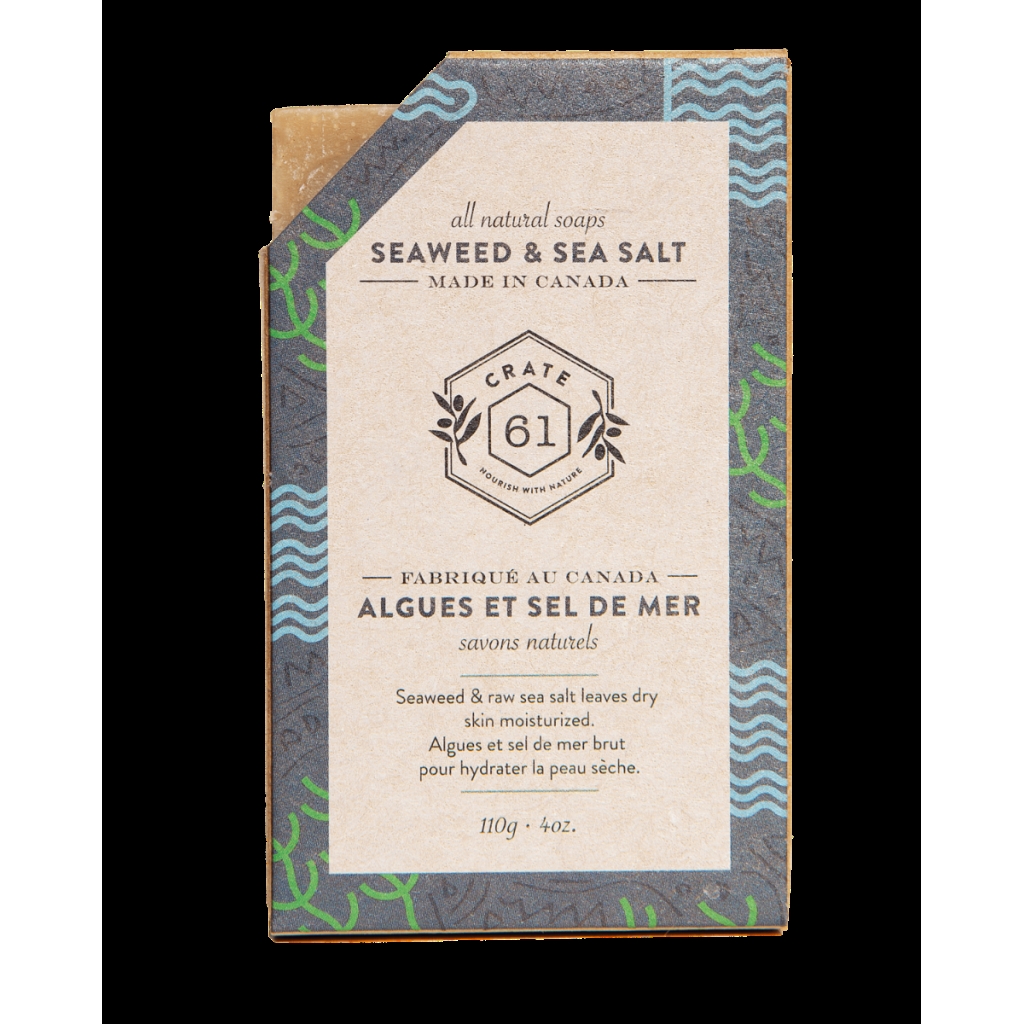 Seaweed Sea Salt Soap Bar - 4 oz