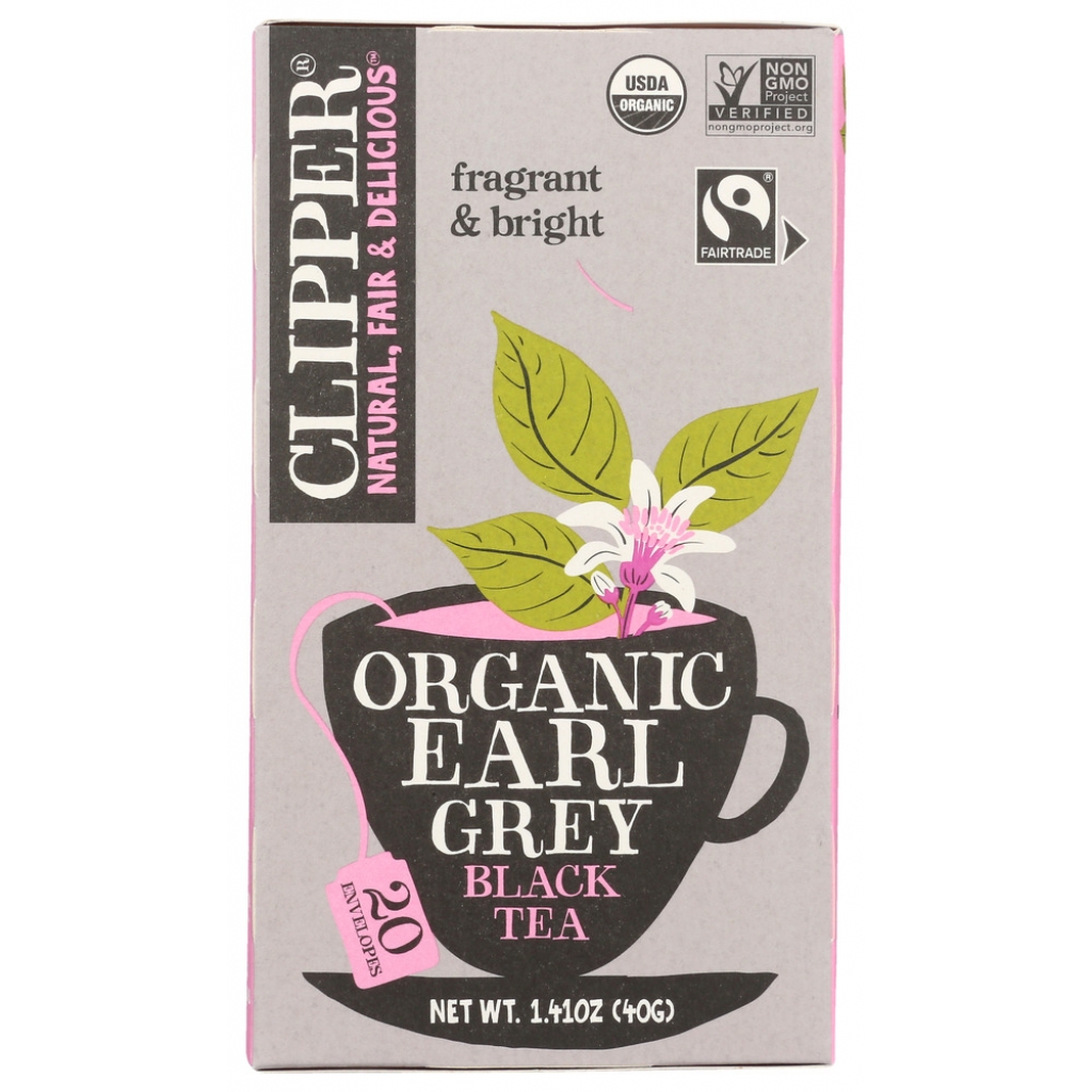 Organic Earl Grey Black Tea Bags