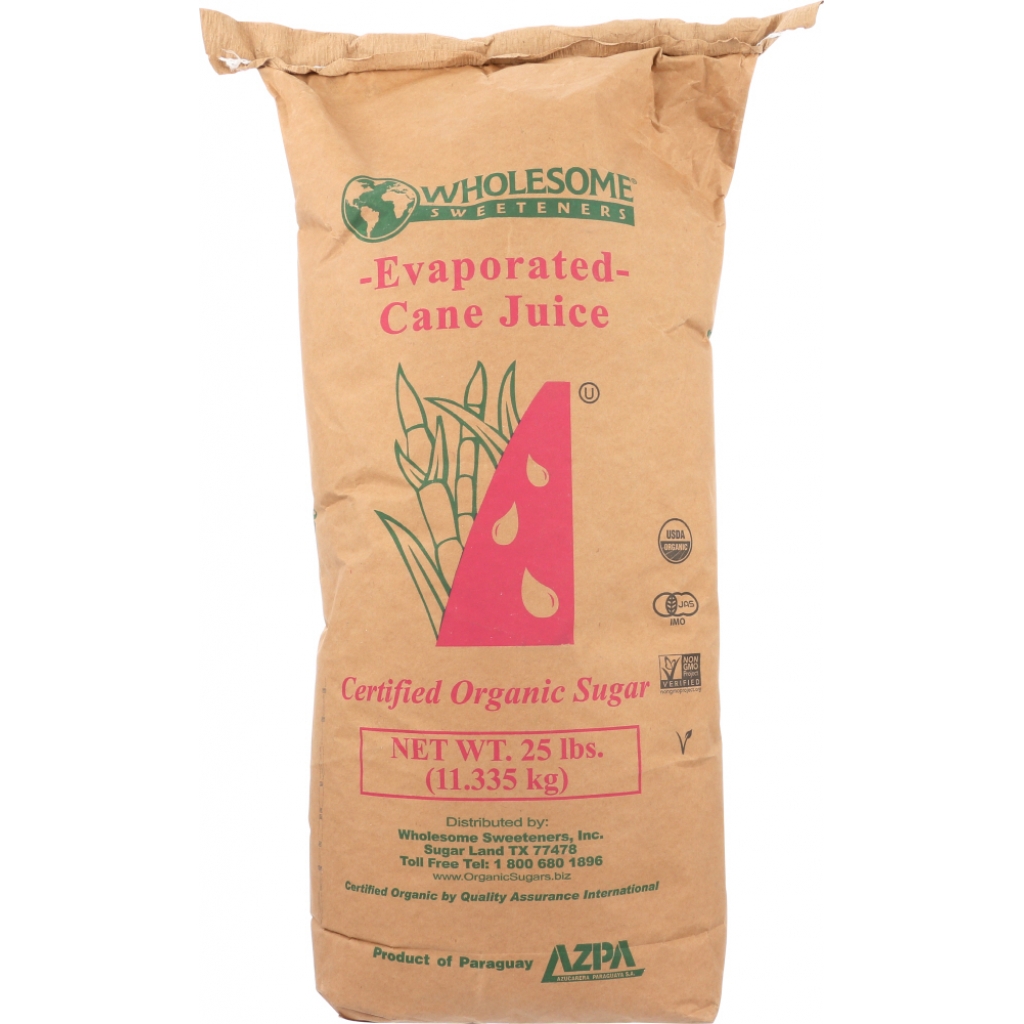 Organic Cane Sugar - 25 lb