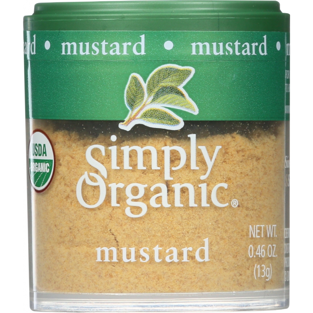 Organic Ground Mini Mustard Seed - 0.46 oz