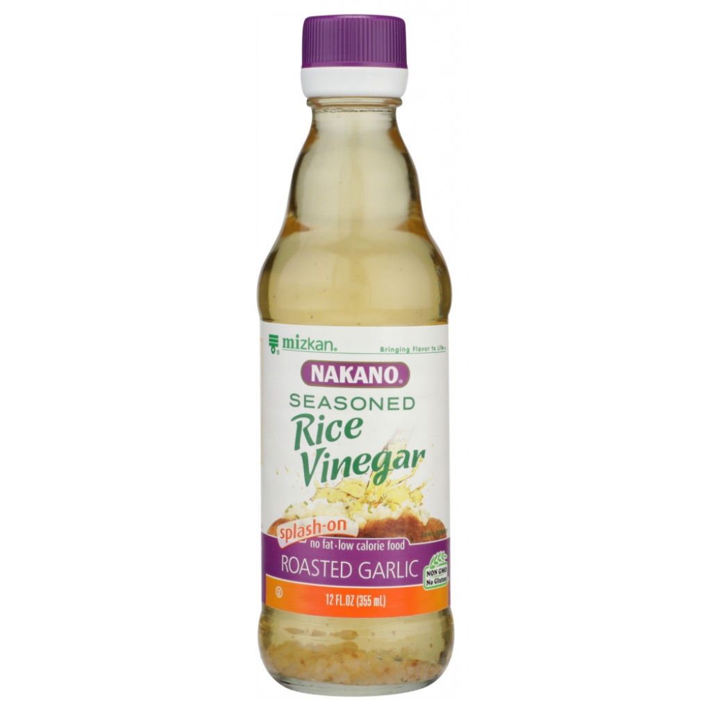 Roasted Garlic Seasoned Rice Vinegar - 12 Oz.