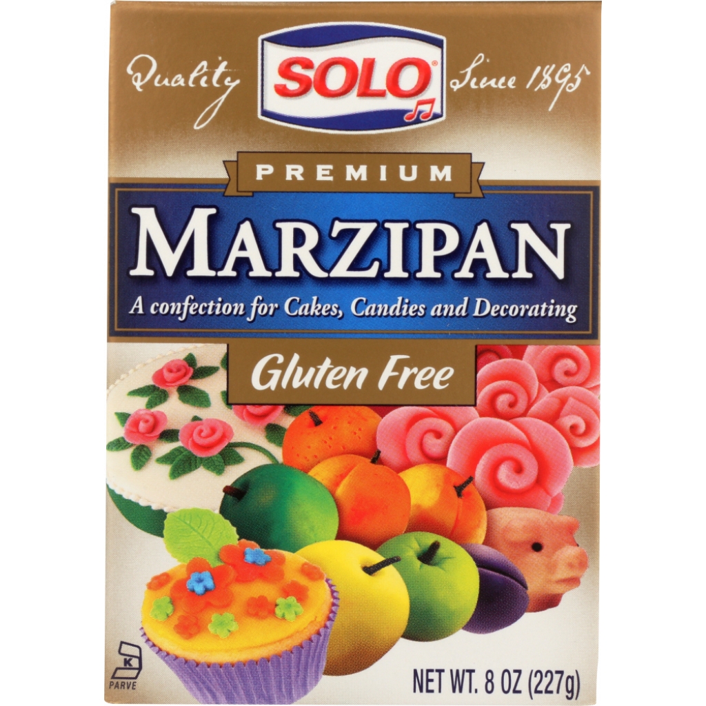 Solo Marzipan Paste – 8 oz Premium Baking Ingredient