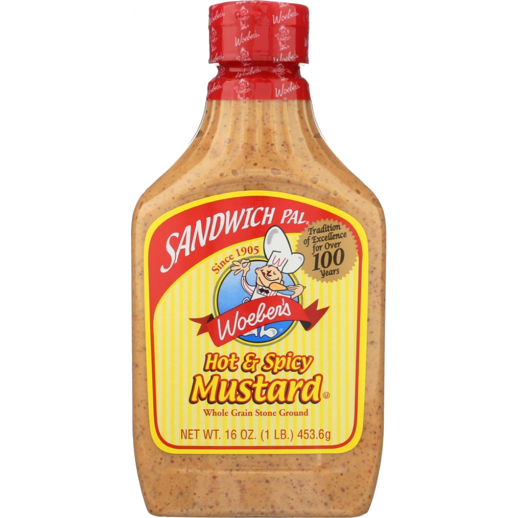 Hot and Spicy Mustard - 16 oz