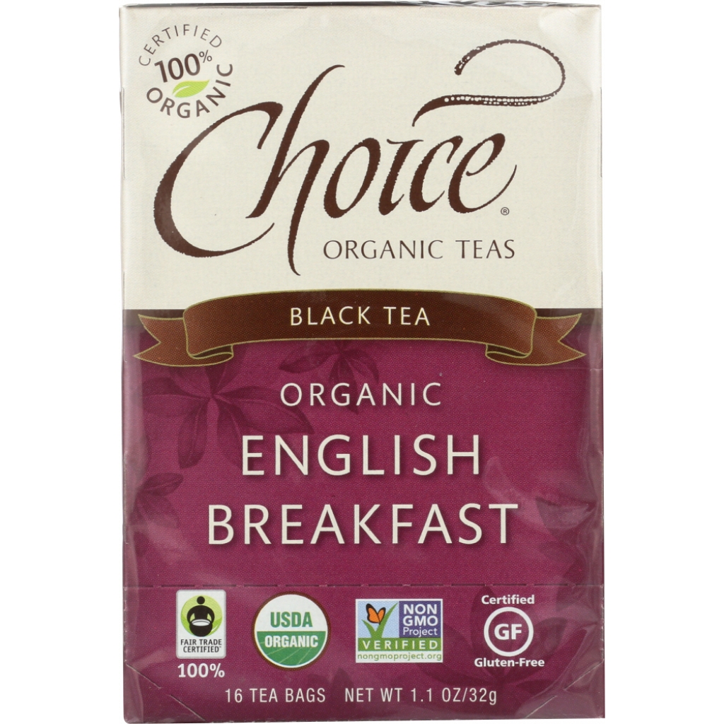 Organic English Breakfast Tea - 16 bags