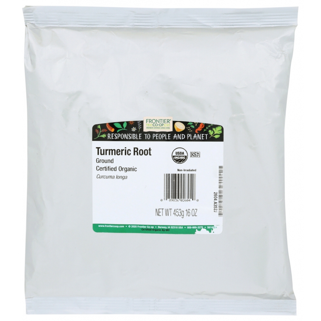 Organic Ground Turmeric Root