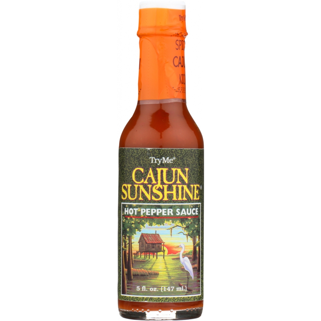 Cajun Sunshine Hot Pepper Sauce - 5 oz