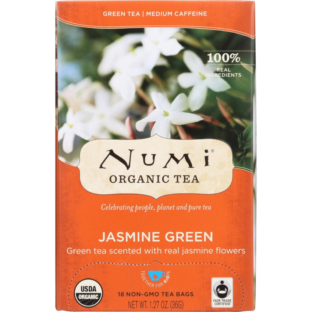 Organic Jasmine Green Tea - 18 Bags