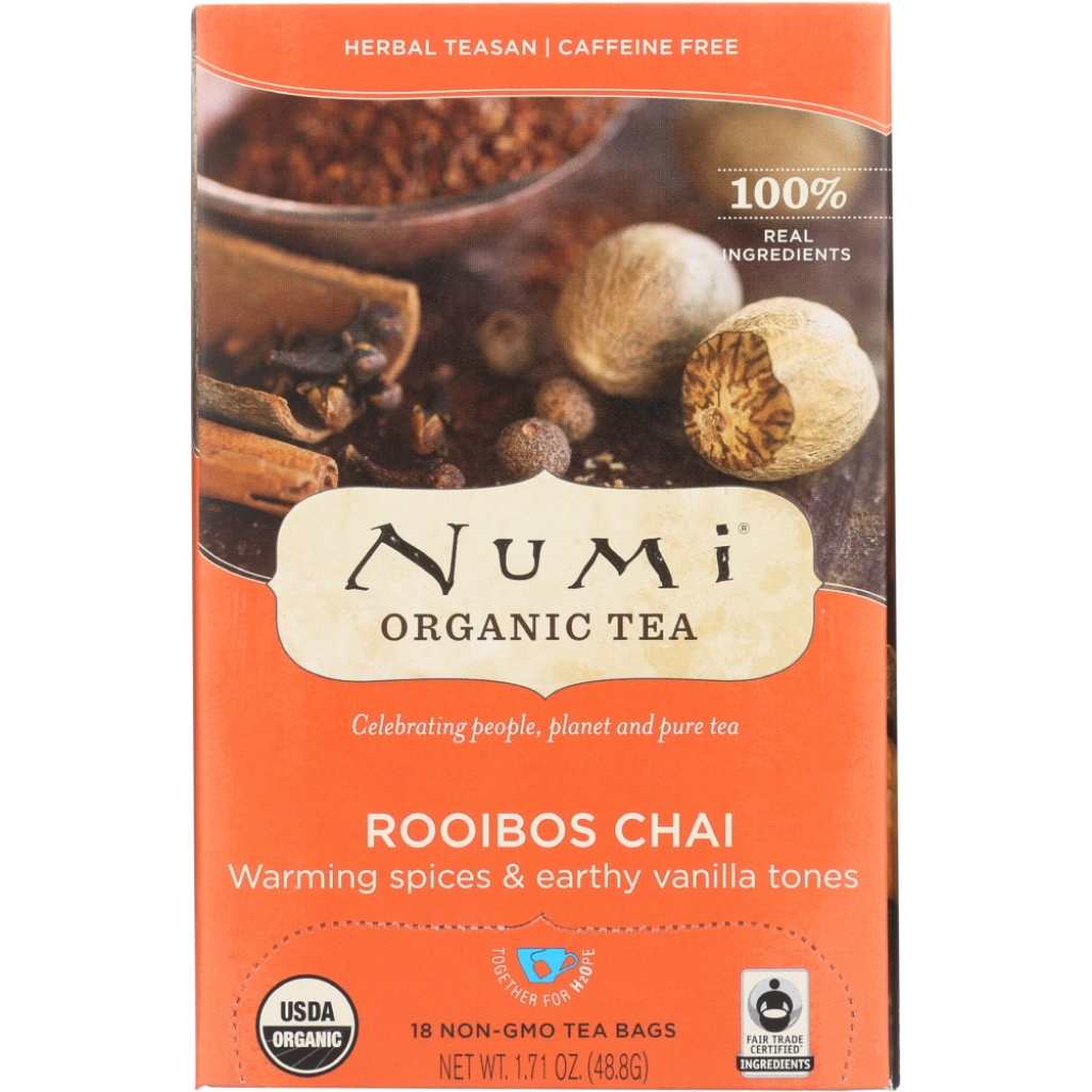 Organic Rooibos Chai Tea - 18 Bags