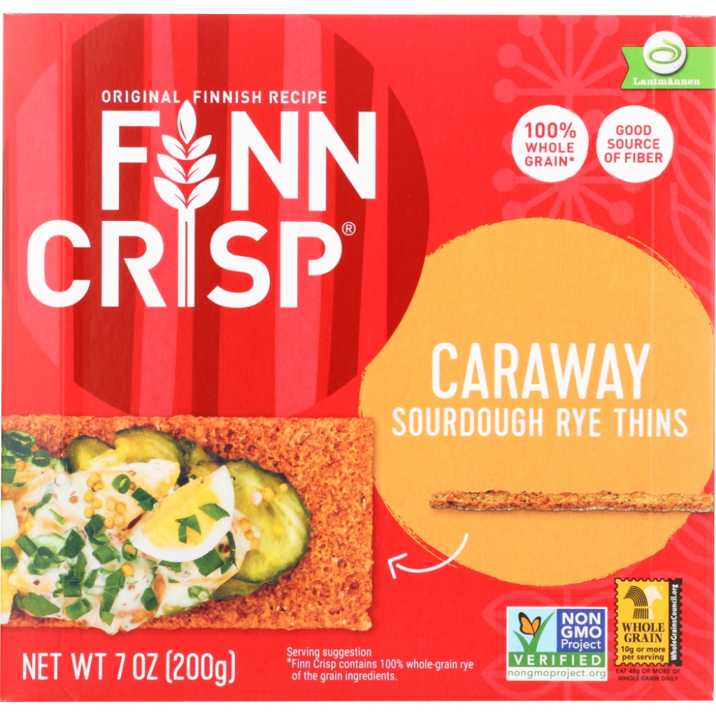 Finn Crisp Caraway Crispbread - 7 oz