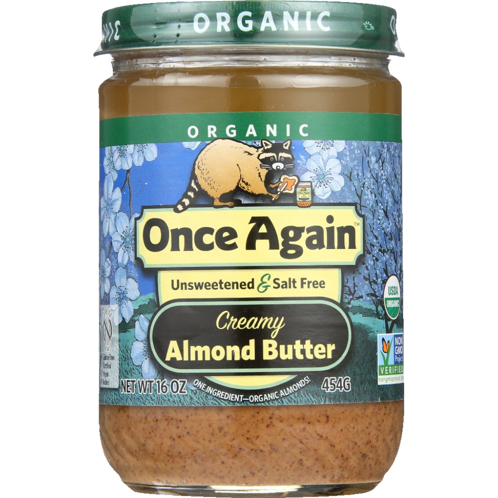 Organic Smooth Almond Nut Butter