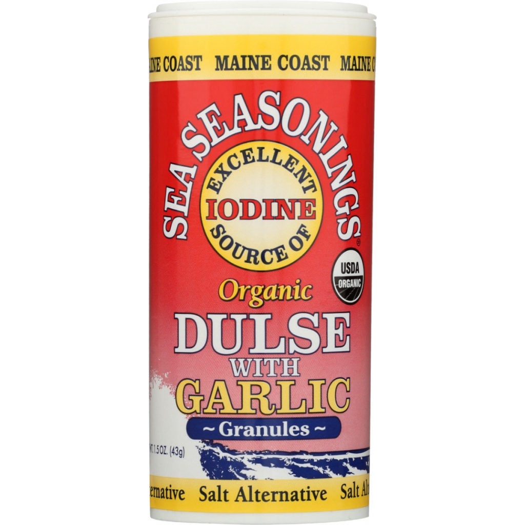 Organic Dulse with Garlic Seasoning, 1.5 oz