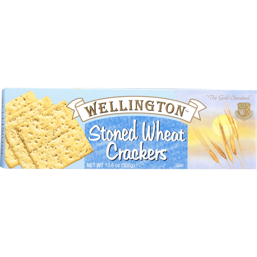 Gourmet Stoned Wheat Crackers, Perfect for Any Occasion