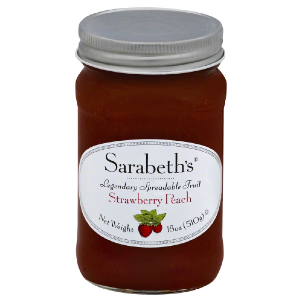 Strawberry Peach Fruit Spread, 18 oz