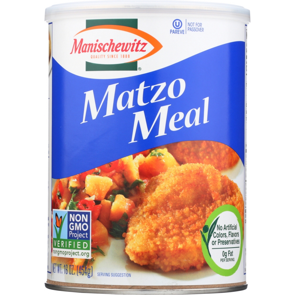 Premium 16 oz Matzo Meal Canister