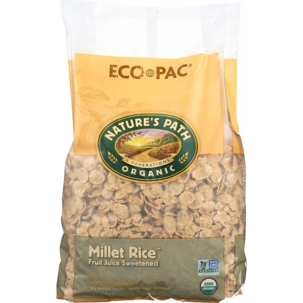 Crunchy Millet Rice Flakes Cereal - 32 oz