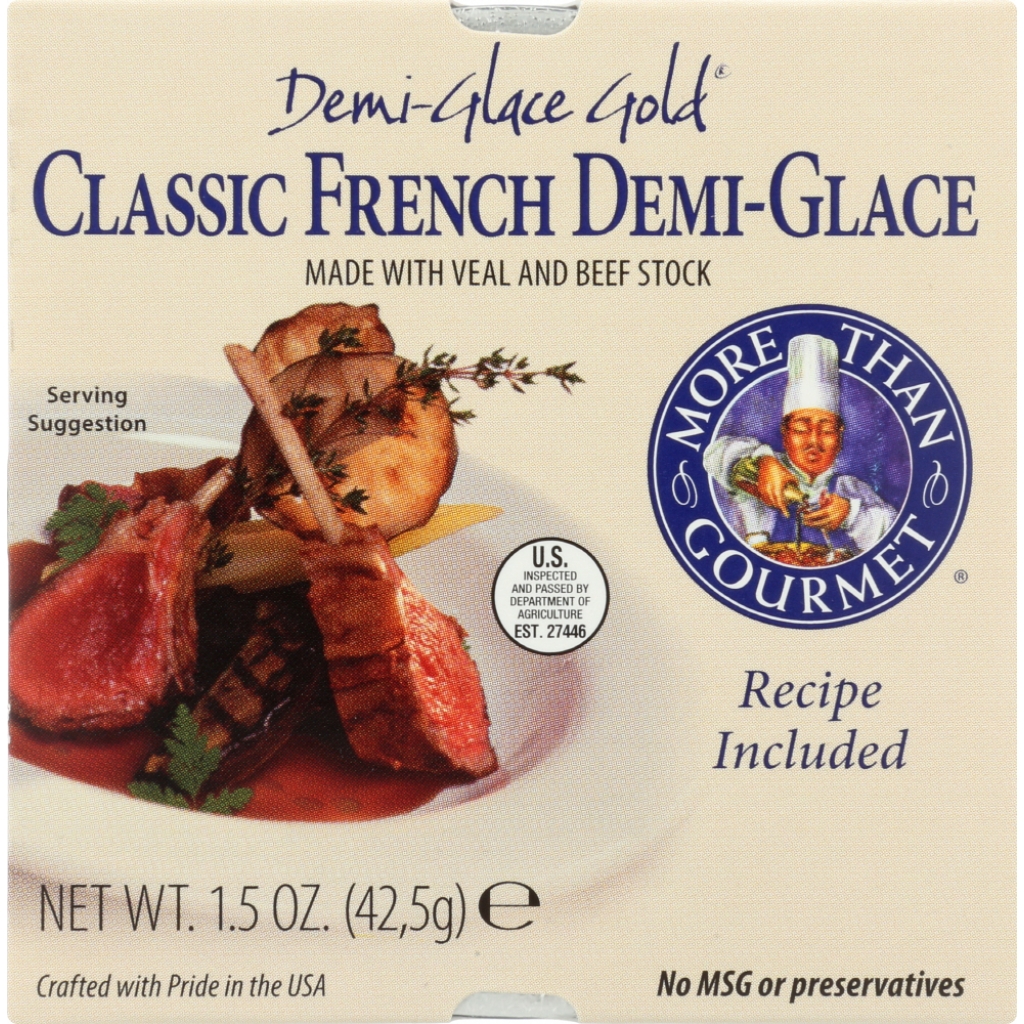 Demi Glace Gold Classic Sauce, 1.5 oz