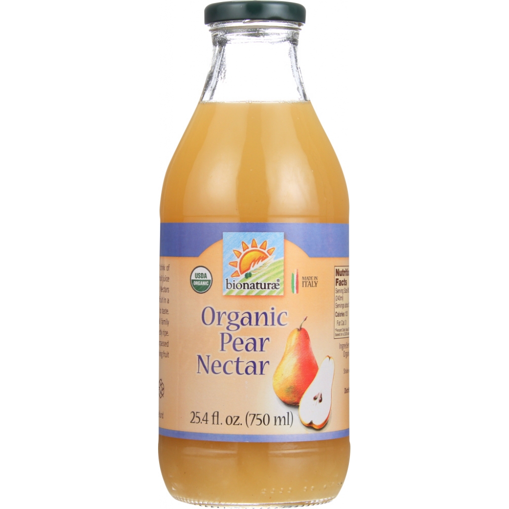 Organic Pear Nectar - Refreshingly Sweet Drink