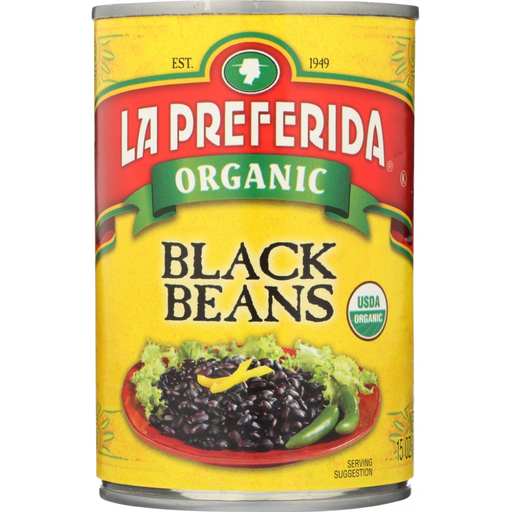 Organic Black Beans - 15 oz