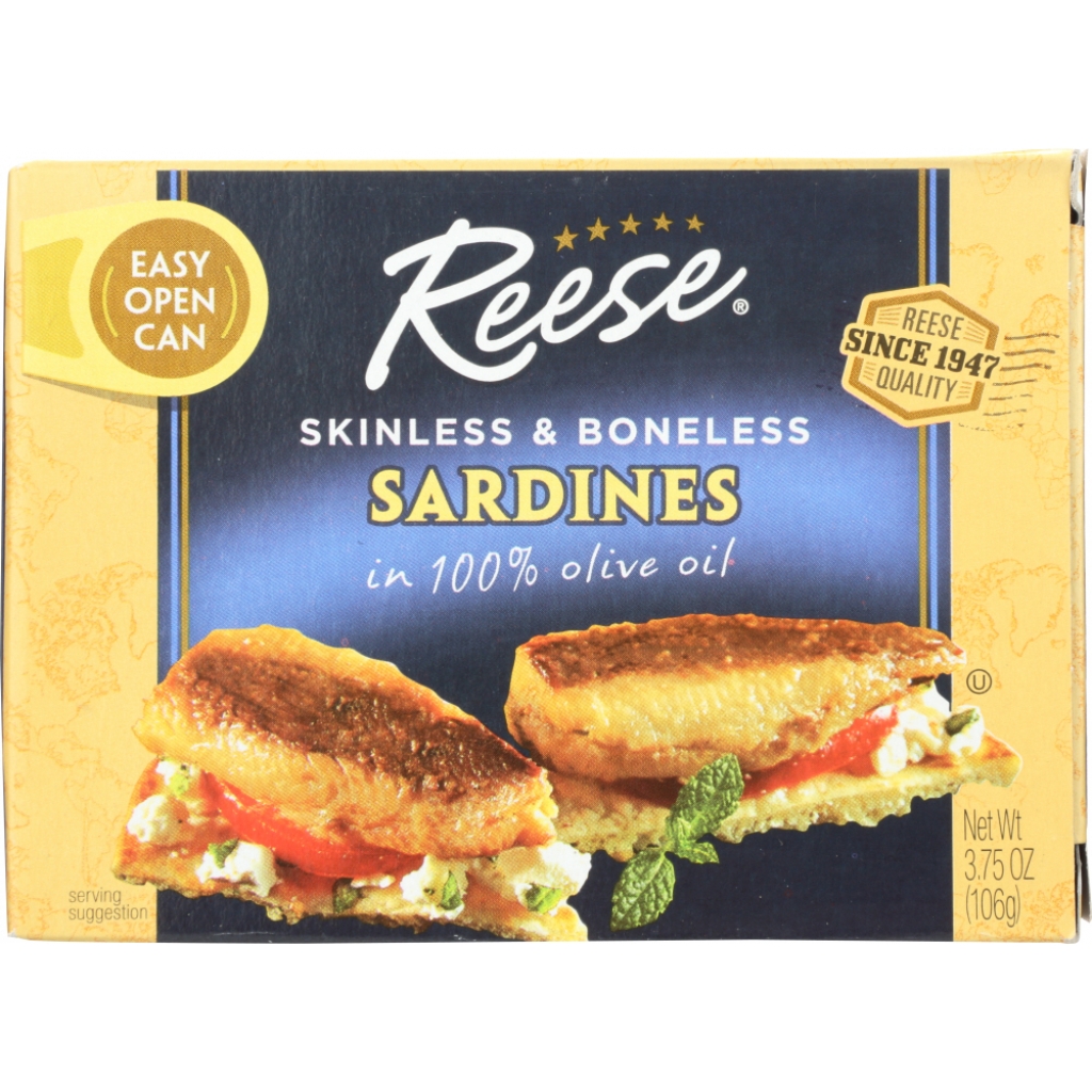 Skinless and Boneless Sardines