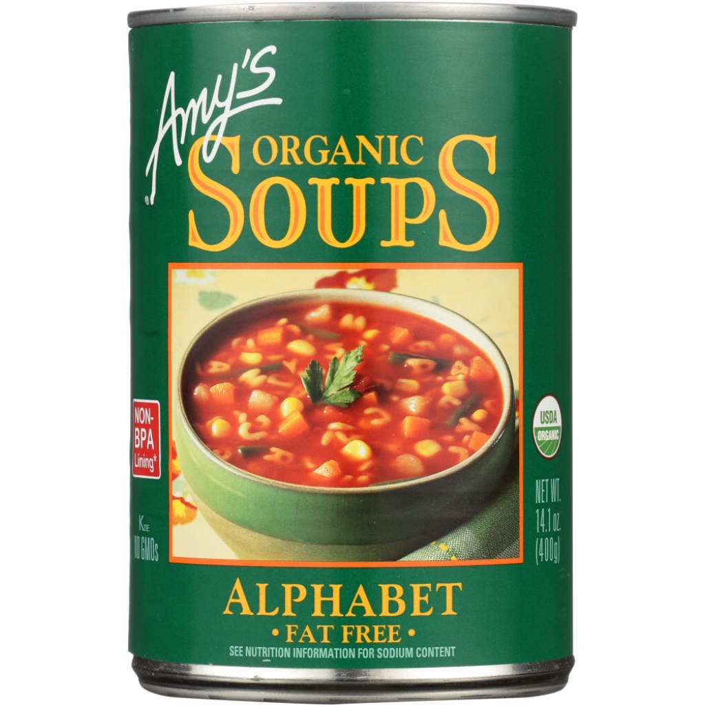 Amy's Organic Alphabet Soup - 14.1 oz