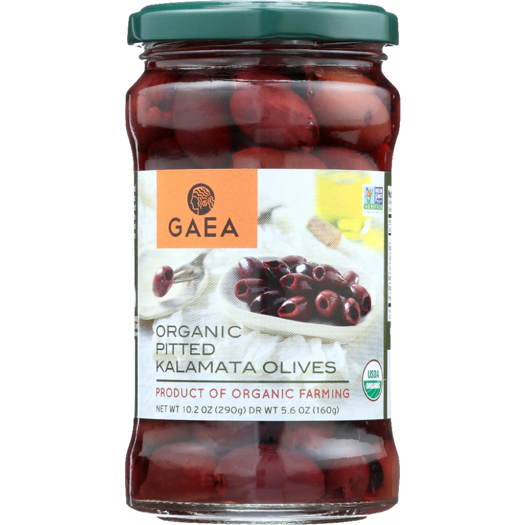 Organic Pitted Kalamata Olives - Premium Quality