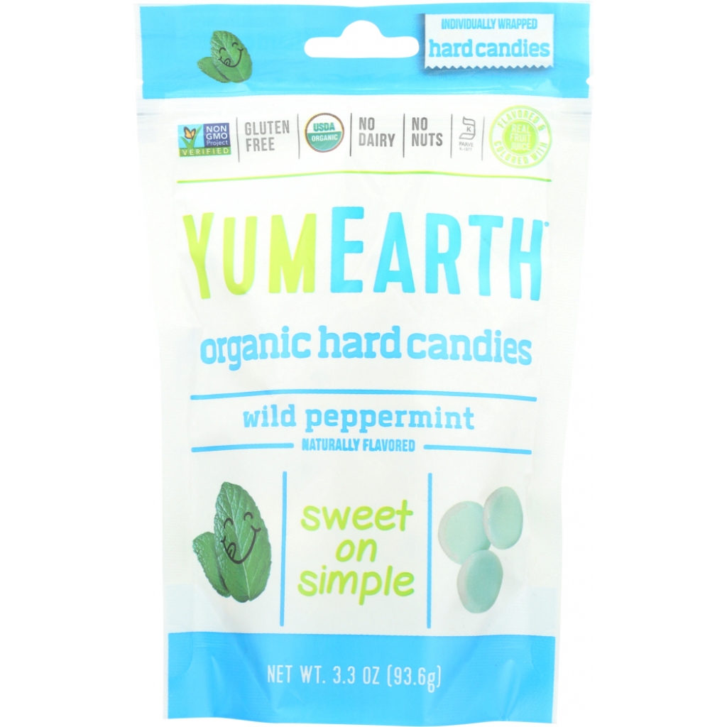 Organic Mint Drops - Wild Peppermint Candies