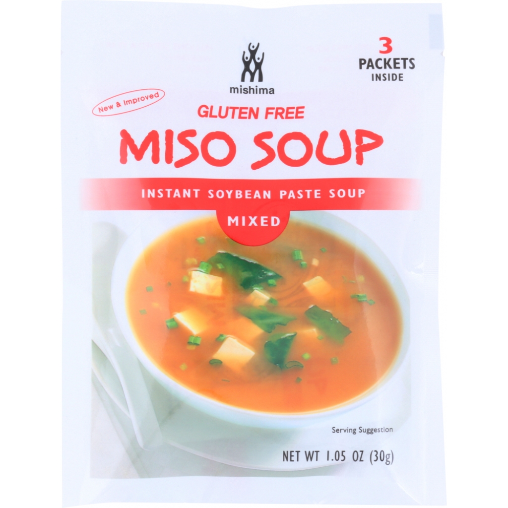 Instant Miso Soup with Soybean Paste