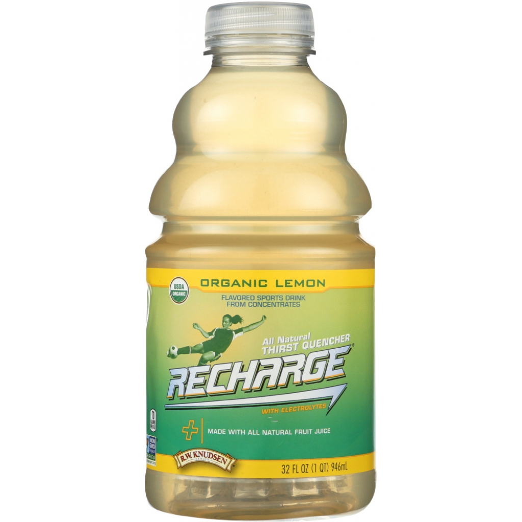 Organic Recharge Lemon Juice Beverage