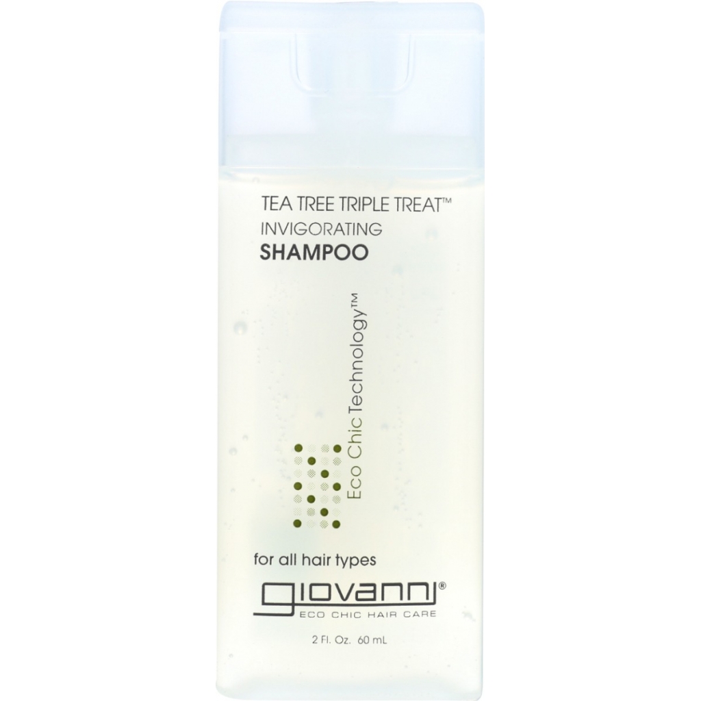 Invigorating Tea Tree Triple Treat Shampoo, 2 oz - Refreshing Hair Care