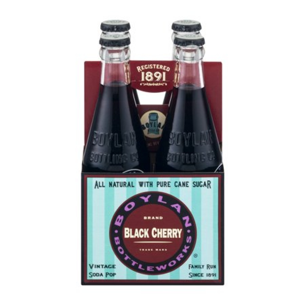 Black Cherry Soda - 4 Pack, 46.4 fl oz