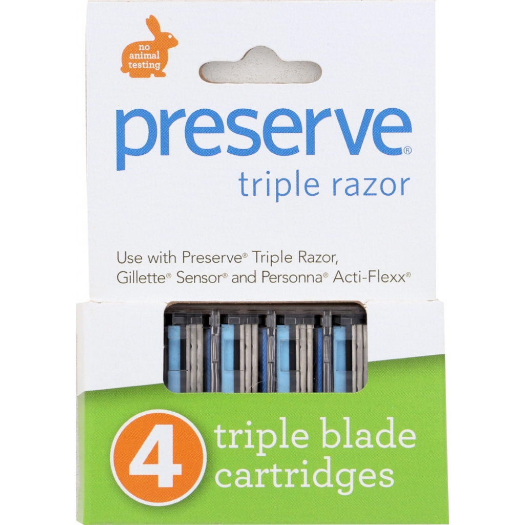 Triple Blade Replacement Razor Cartridge, 1 ea