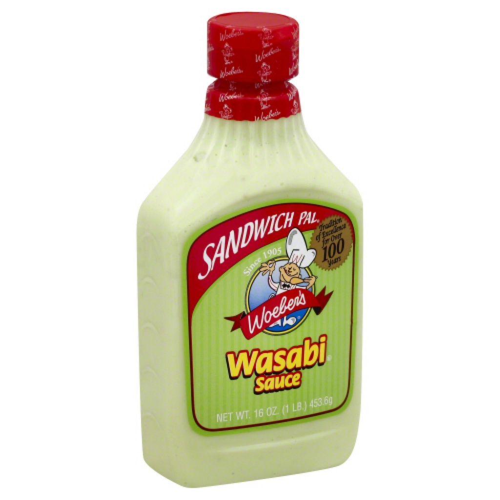 Wasabi Horseradish Sauce for Spicy Sandwiches, 16 oz