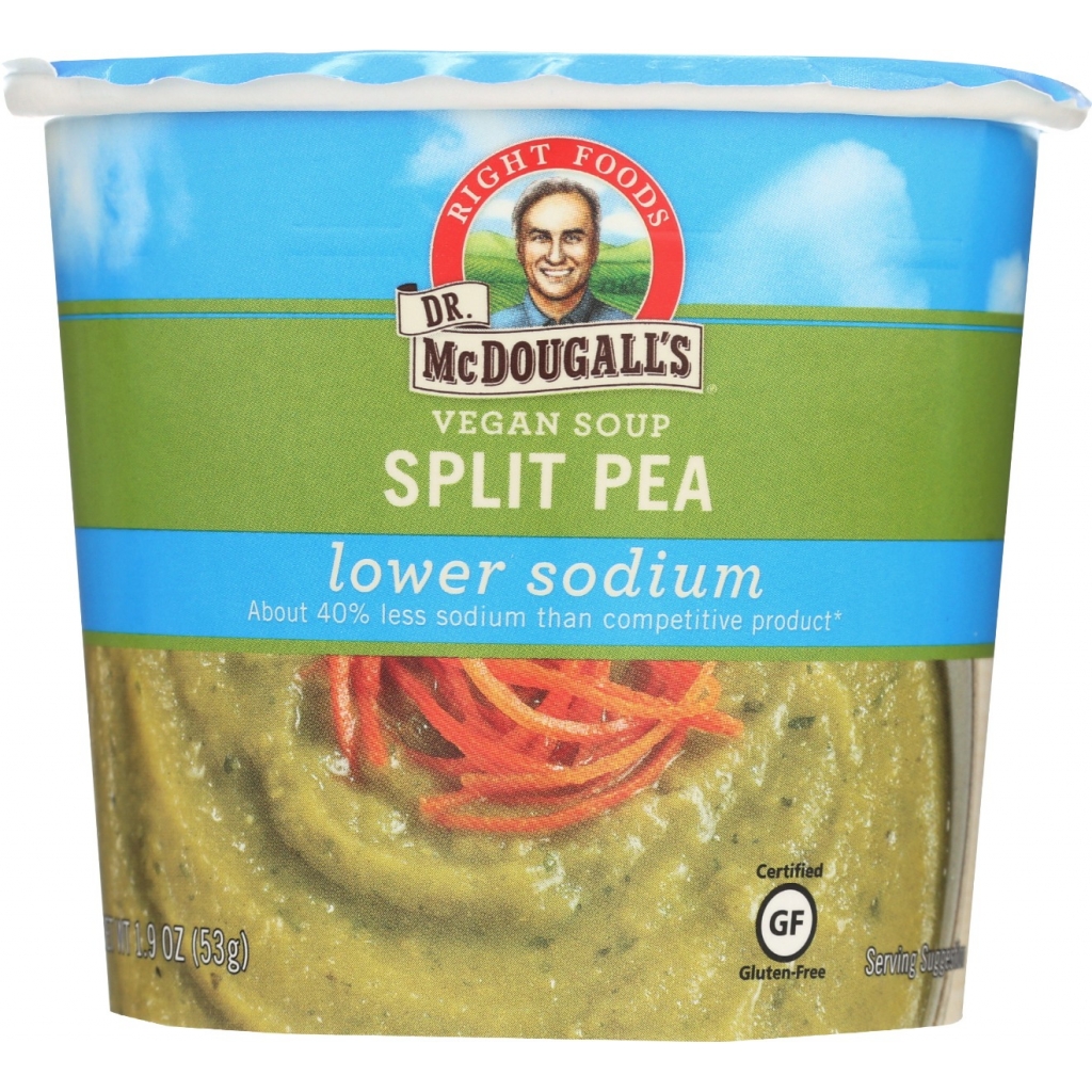 Lite Split Pea Soup - Low Sodium