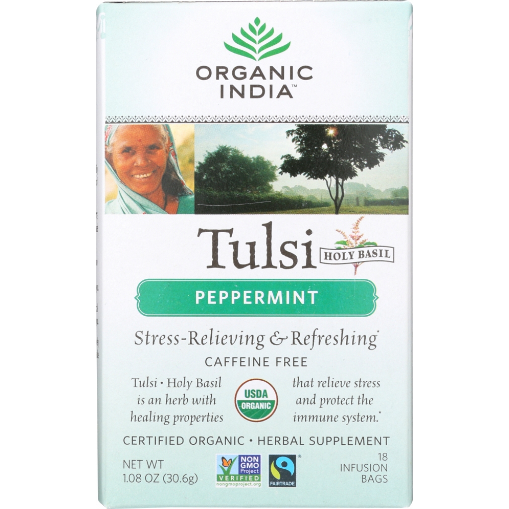 Tulsi Peppermint Tea