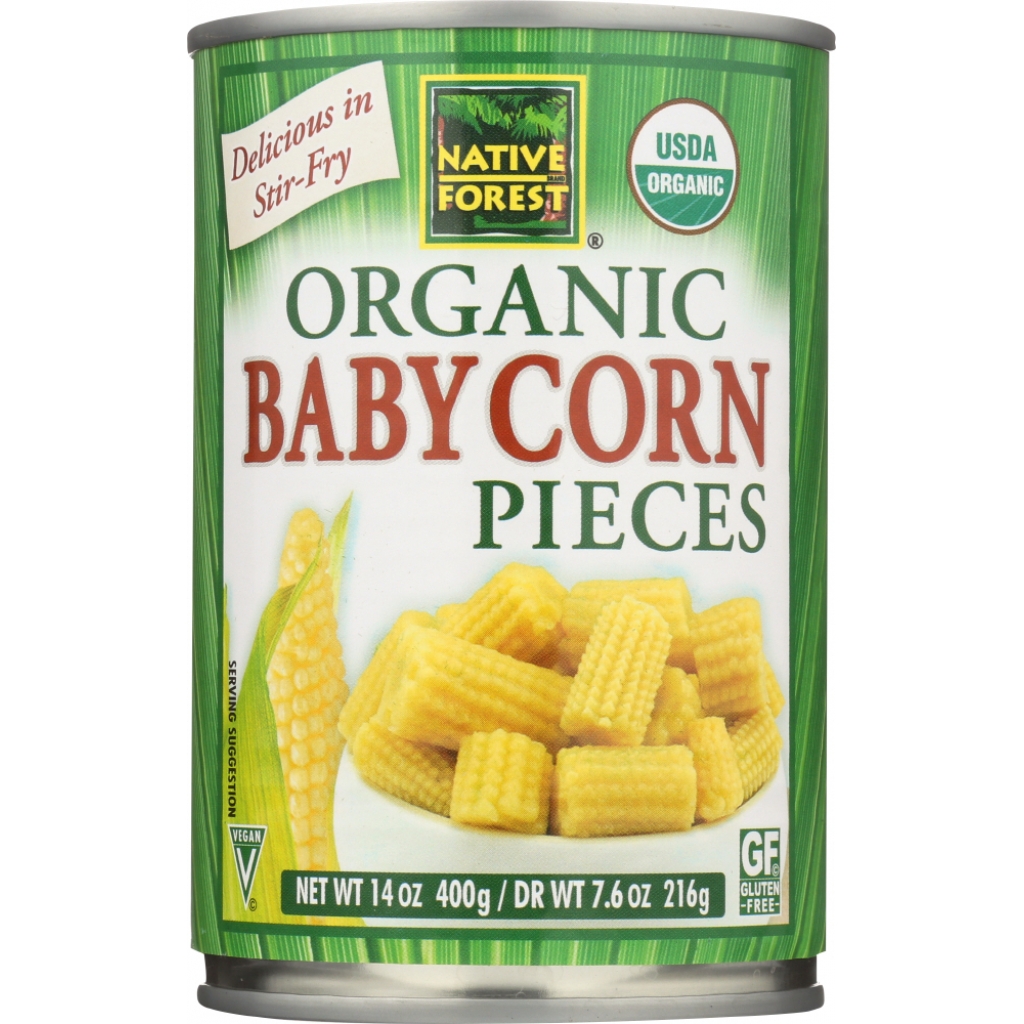 Organic Cut Baby Corn