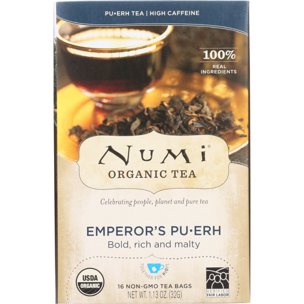 Organic Emperors Puerh Tea - 16 Bags