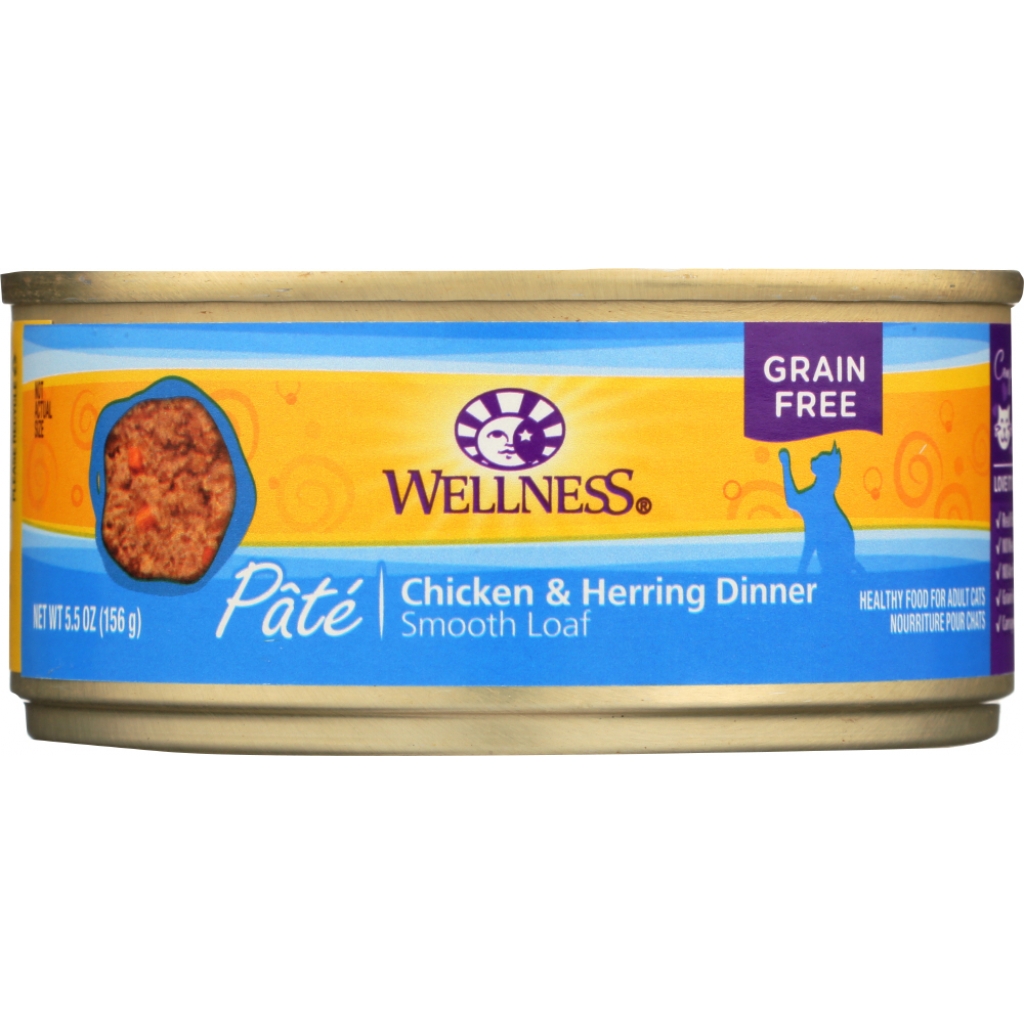 Adult Chicken and Herring Canned Cat Food