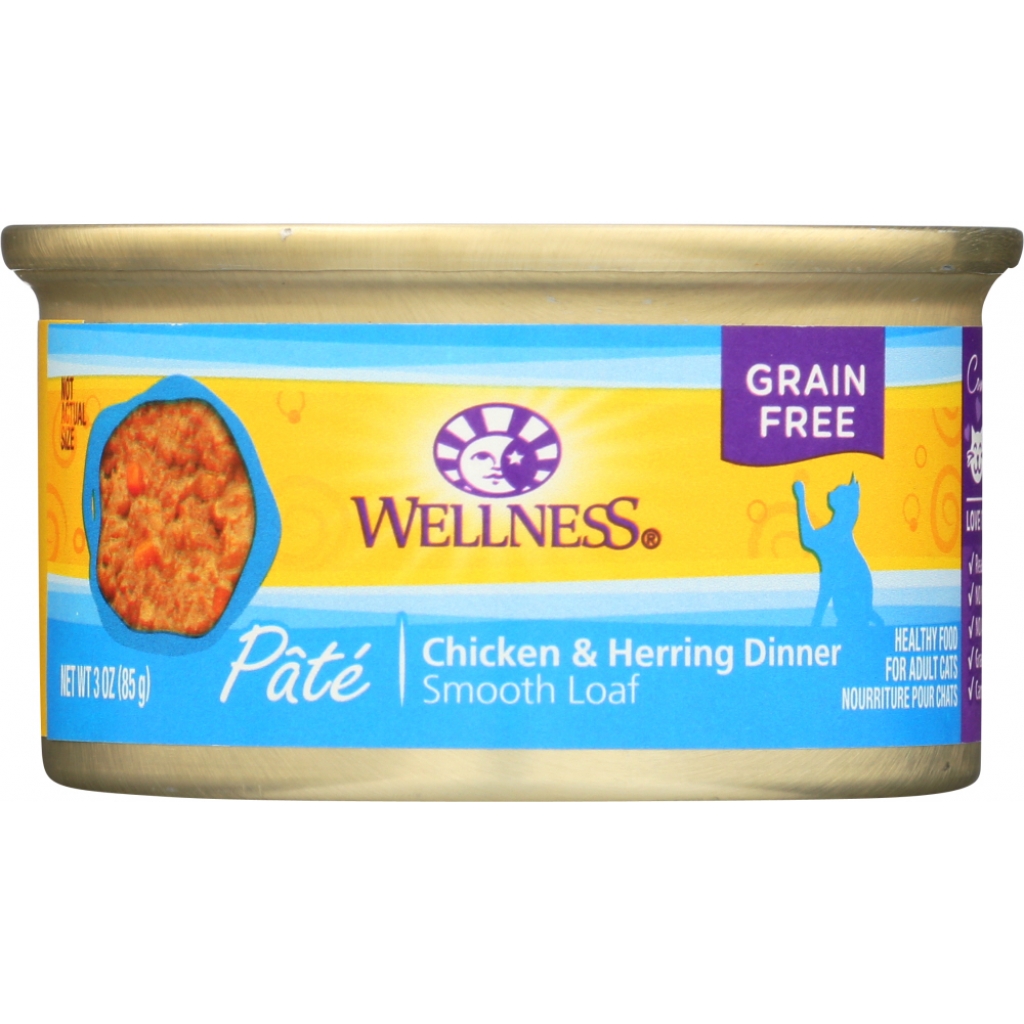 Adult Chicken and Herring Canned Cat Food