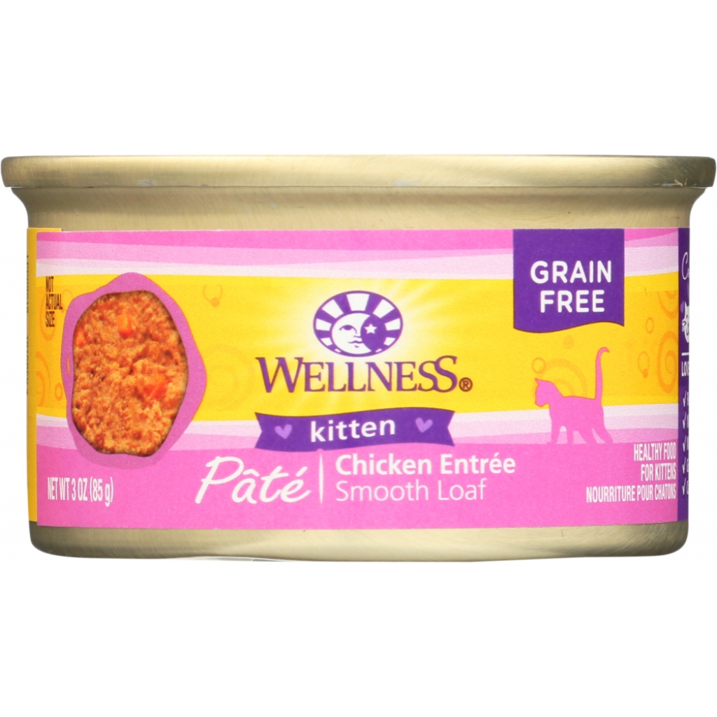 Canned Chicken Kitten Food - 3 oz