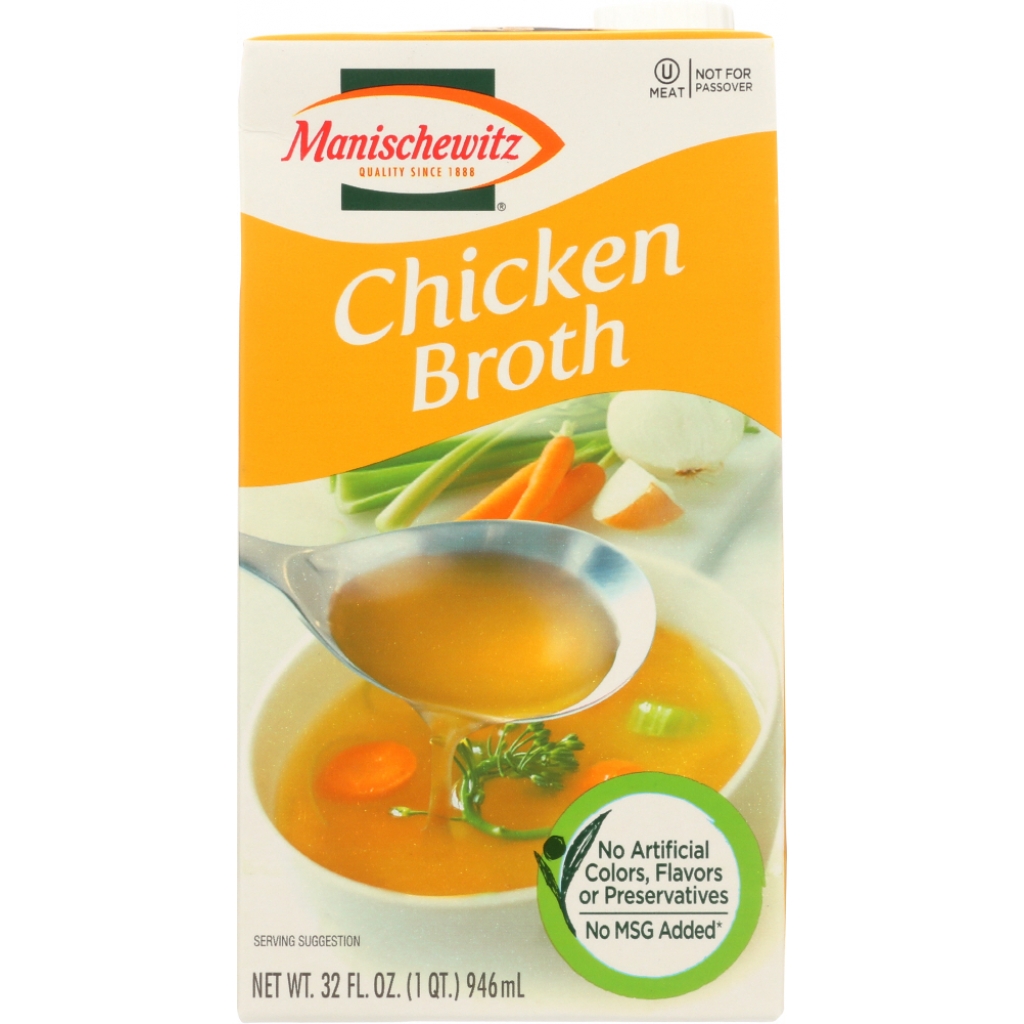 Manischewitz All Natural Chicken Broth - 32 oz