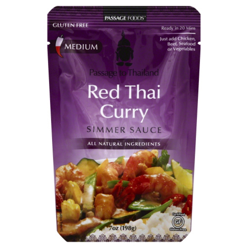 Gluten-Free Red Thai Curry Simmer Sauce - 7 oz