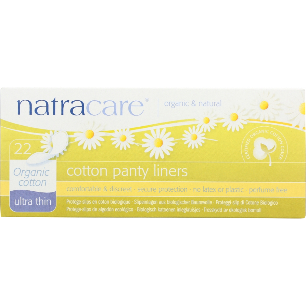 Natracare Organic Ultra Thin Panty Liners - 22 pcs