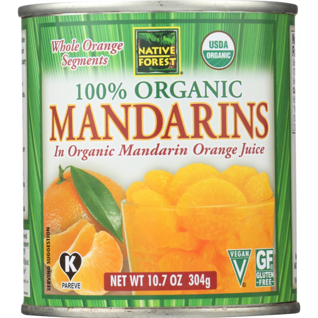 Organic Mandarin Oranges, 10.75 oz