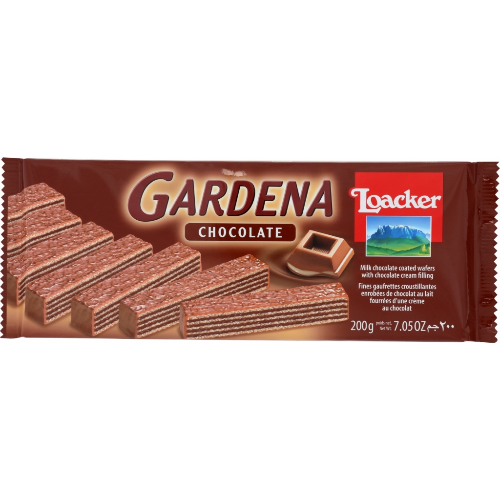 Delicious Gardena Chocolate Wafers, 7.05 oz